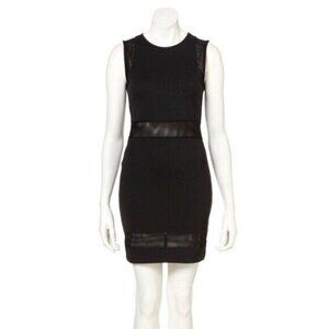 NEW Topshop Black Mesh Party Dress Women’s Size 10 Cocktail Night Out
